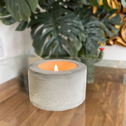 Concrete Tea-Light Candle Holder