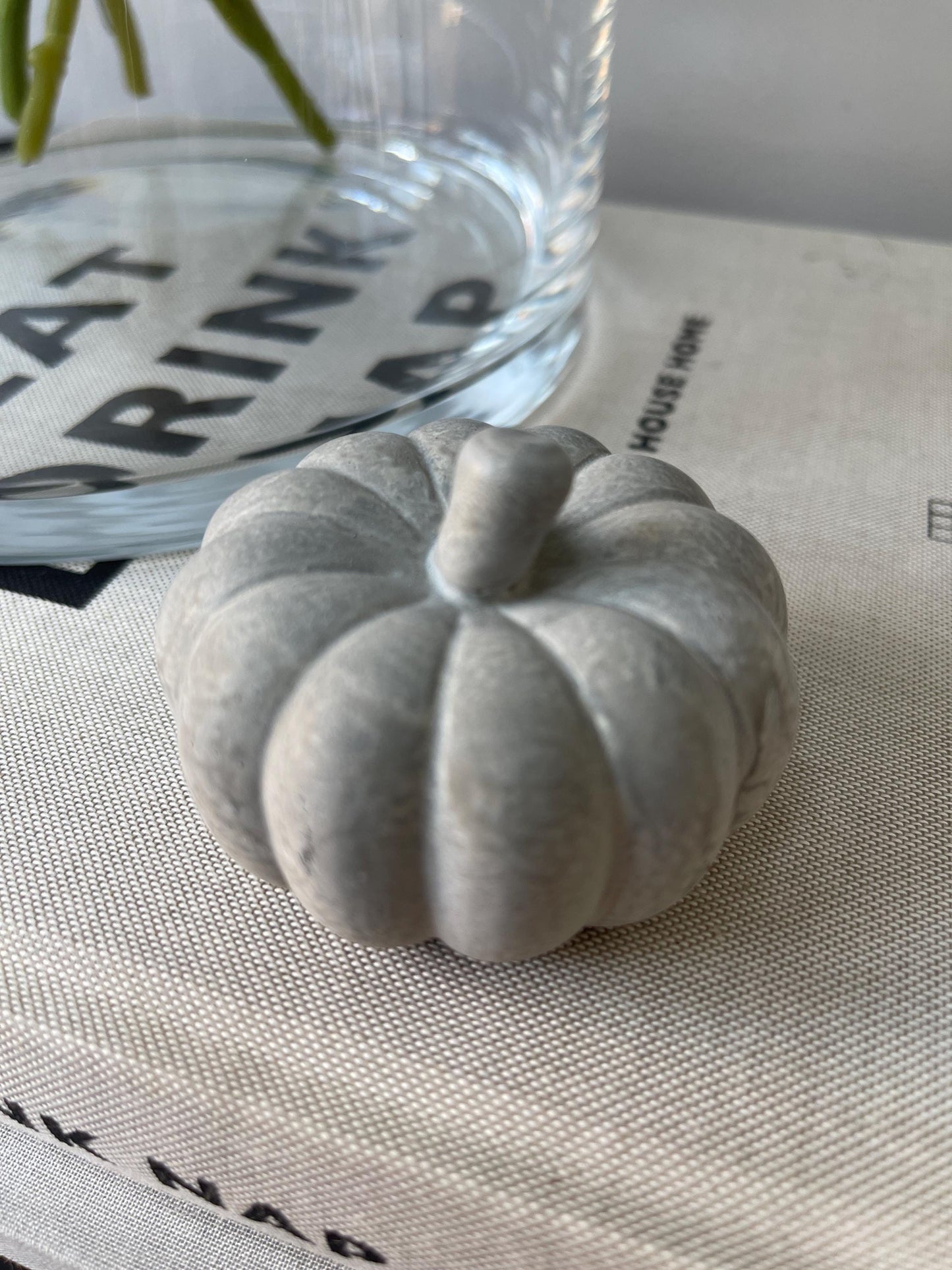 Concrete Pumpkin