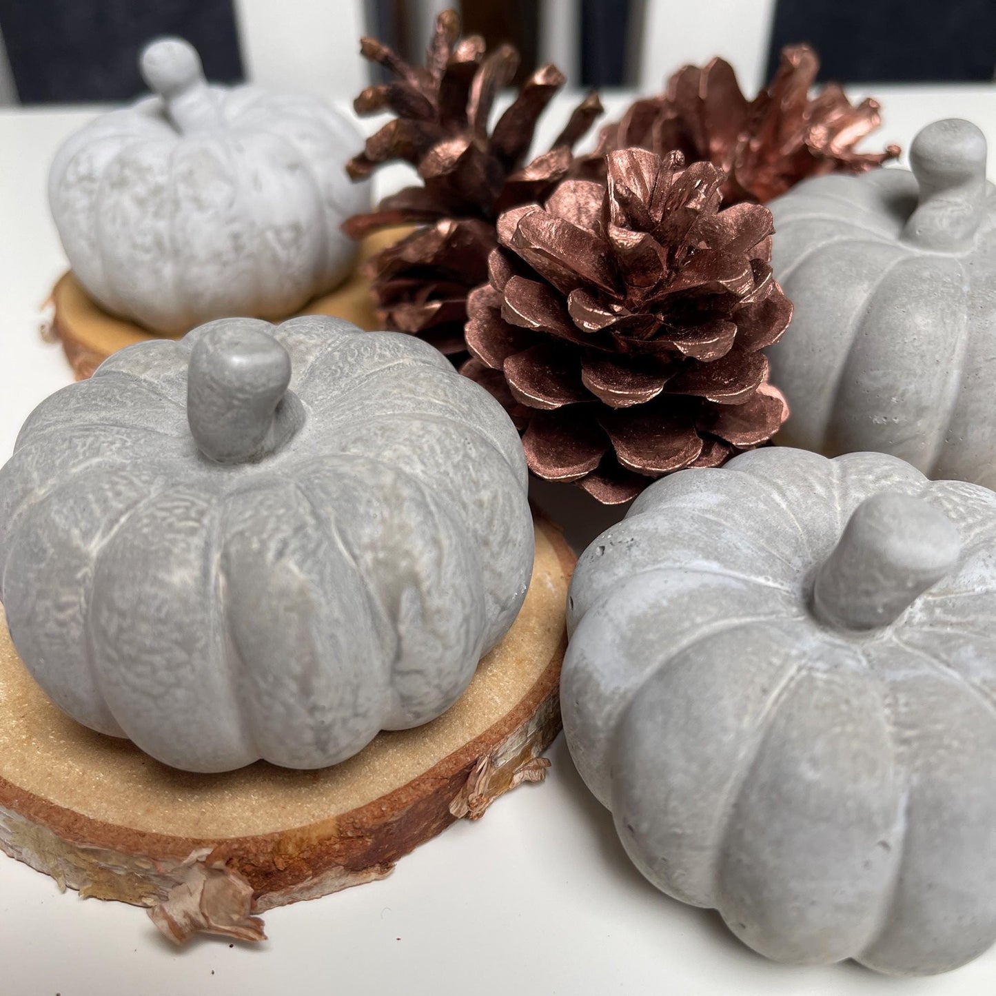 Concrete Pumpkin